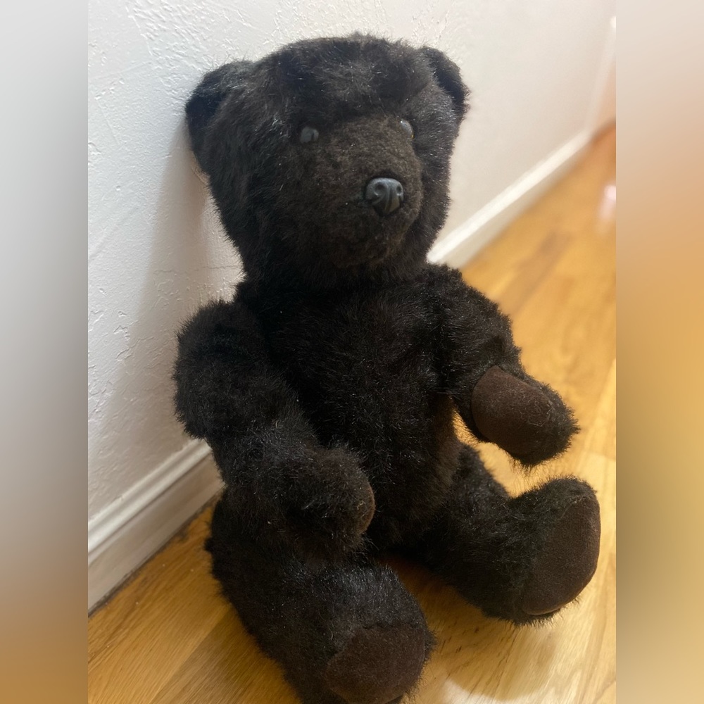 VINTAGE RARE The Dean’s /Gwentoy Group British Jointed dark Brown Bear large